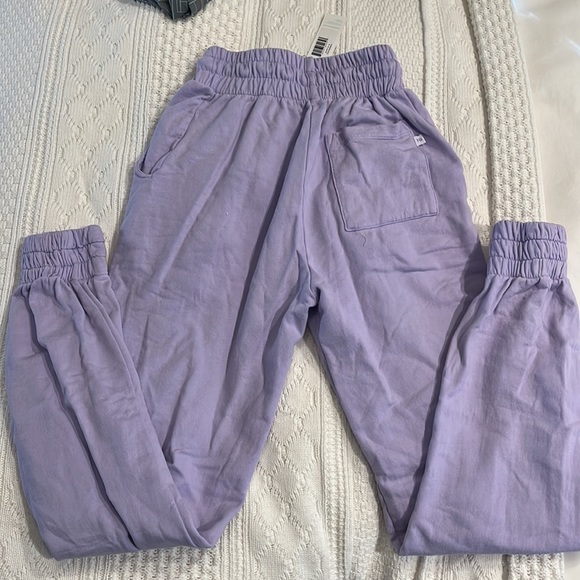 Frankies bikinis lavender sweatpants size M - Picture 3 of 5